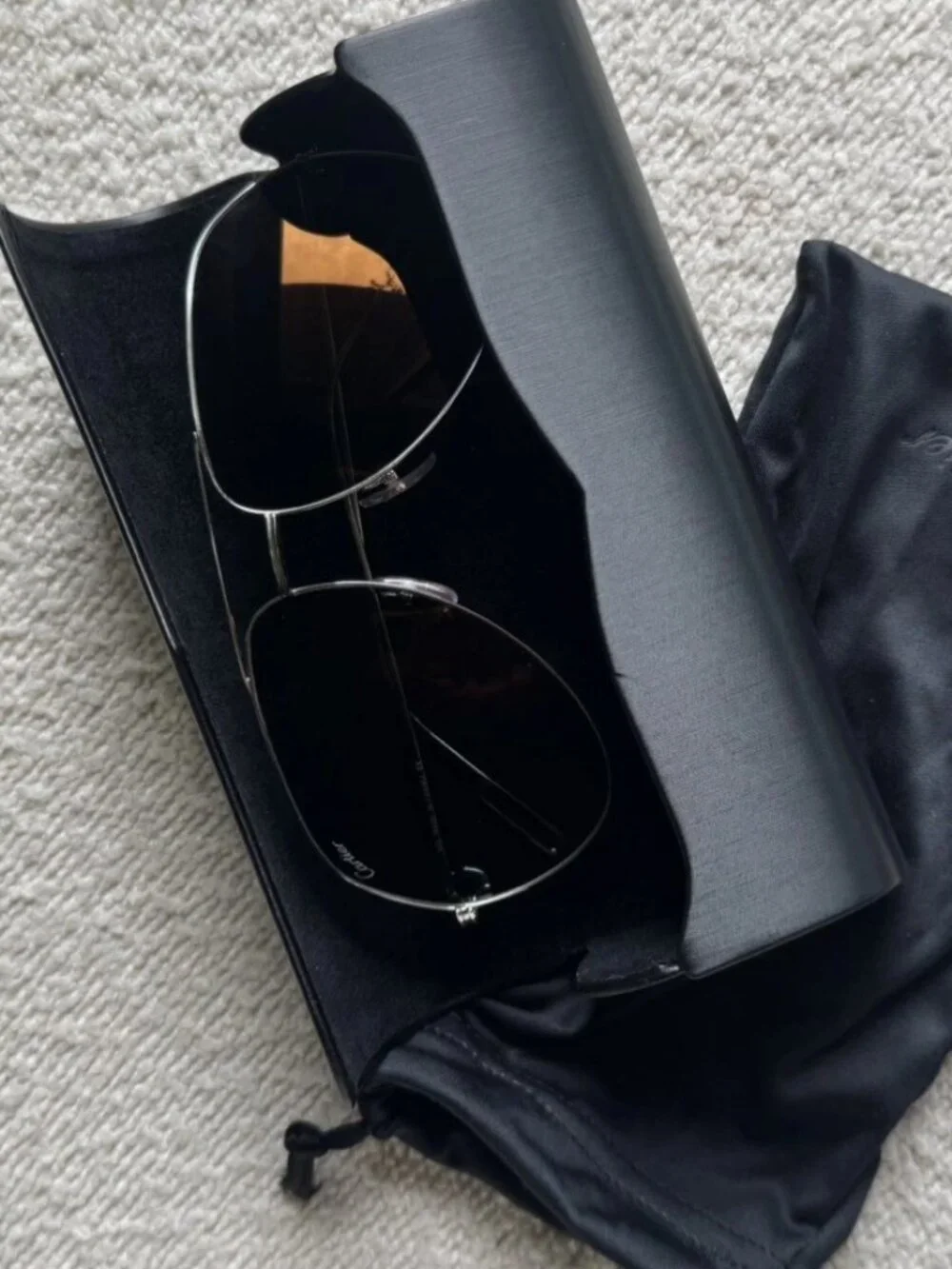 NEW! Cartier CT0110S Unisex Pilot Aviator Sunglasses